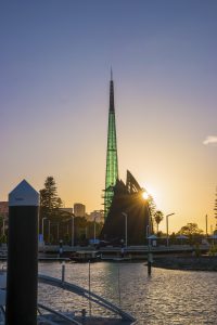 The Bell Tower, home of the Swan Bells Perth.