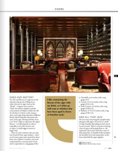 Business Traveller -3rd Anniversary - Authored Article - Cigar - April issue 2018 - 03 jpg